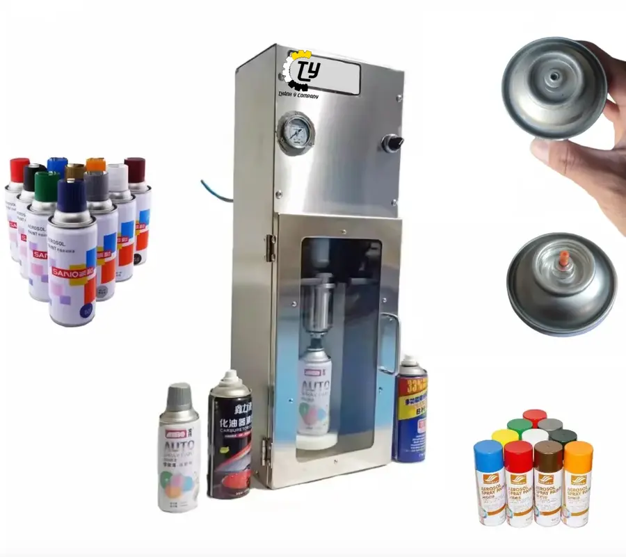 Máy Chiết Rót Chai Sơn Tự Động Bằng Khí Nén