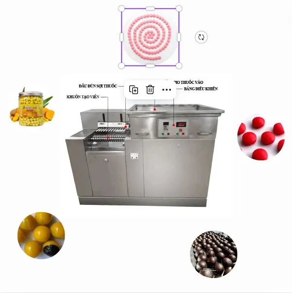 Máy Tạo Hoàn Mềm Tự Động Nằm Ngang 20000V/H TY-HM2000