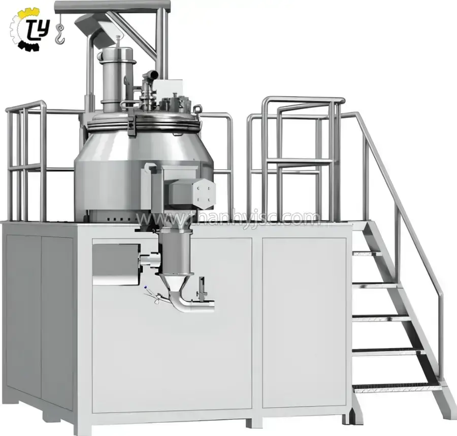 Máy Trộn Cao Tốc Tạo Hạt 160Kg/Mẻ SHLG-400
