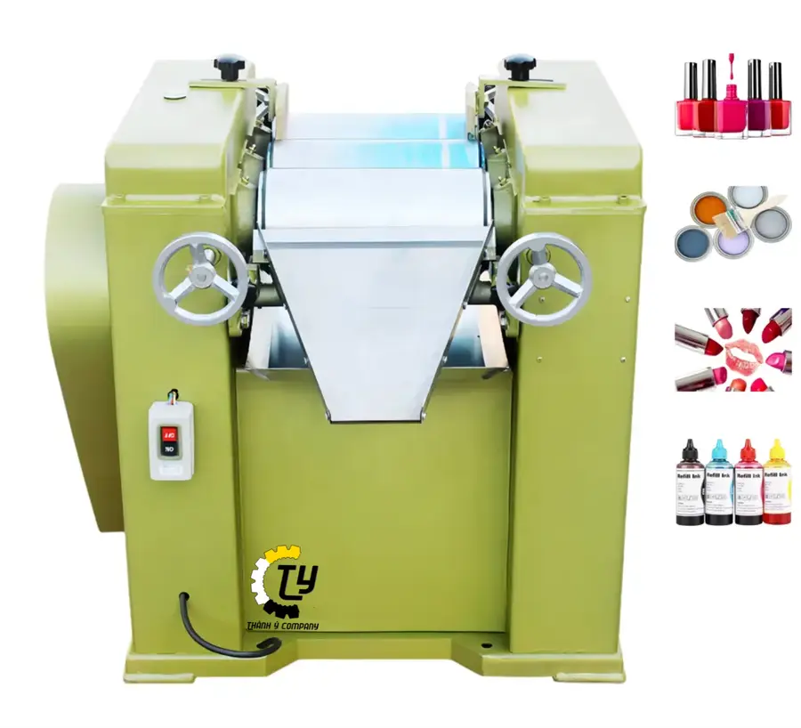 Máy Nghiền Ba Trục Tạo Màu