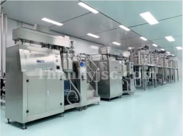 Máy Trộn Nhũ Hóa Chân Không 2000L - TY-TNG2000L