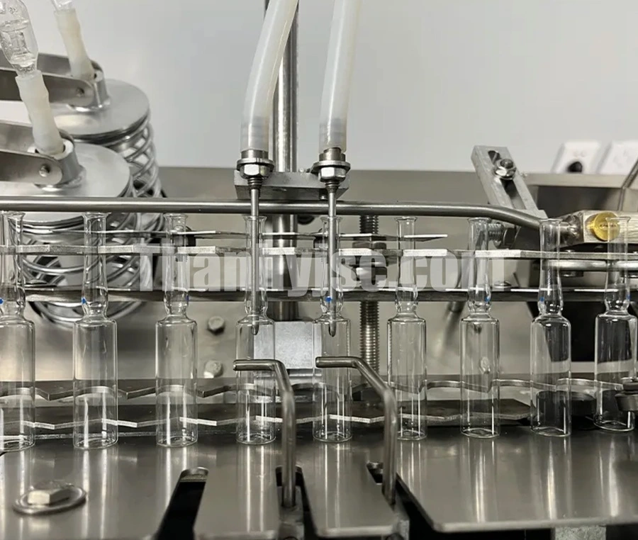 Máy Hàn Ống Ampoule 2 Vòi Tự Động