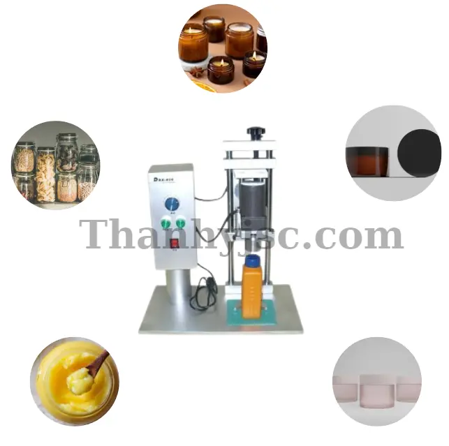 Máy Đóng Hũ Và Xoáy Nắp - TY-DX450