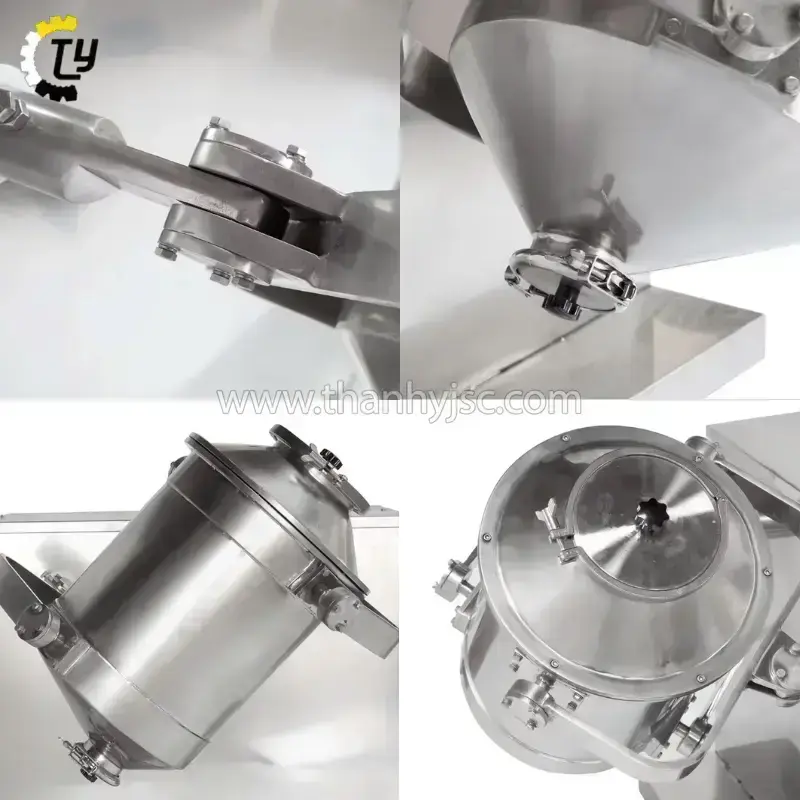 Máy Trộn 3D Công Suất Lớn 1200L - T1200L