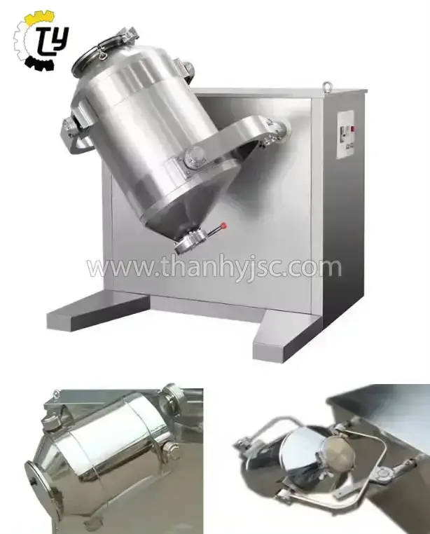 Máy Trộn 3D Trộn Đa Hướng 100L - T100L