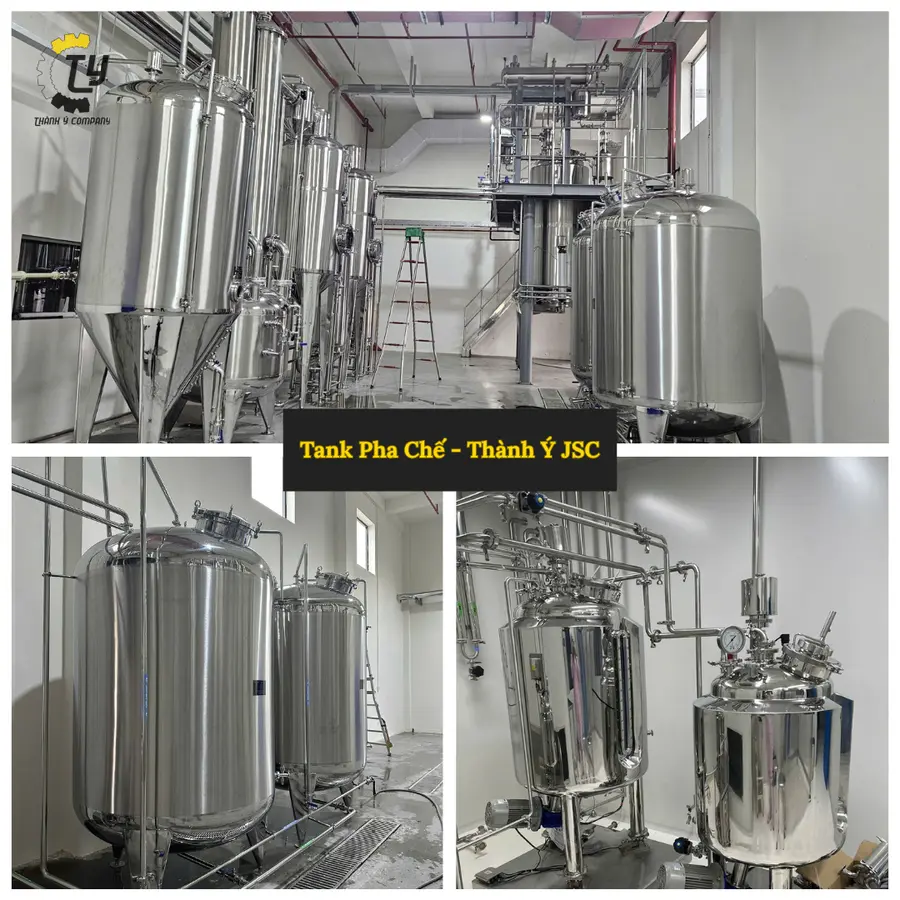 Tank Pha Chế Dược Phẩm 600L