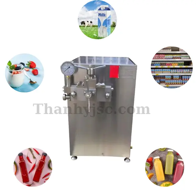 Máy Đồng Hoá Sữa Chua 500L/H TY-DH500L