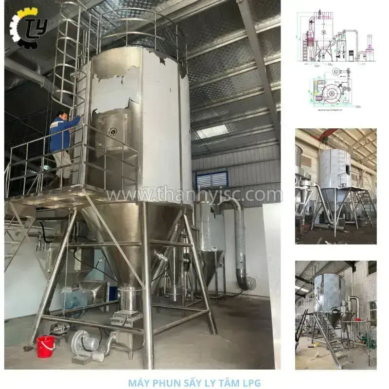 Máy Sấy Phun Ly Tâm LPG 150