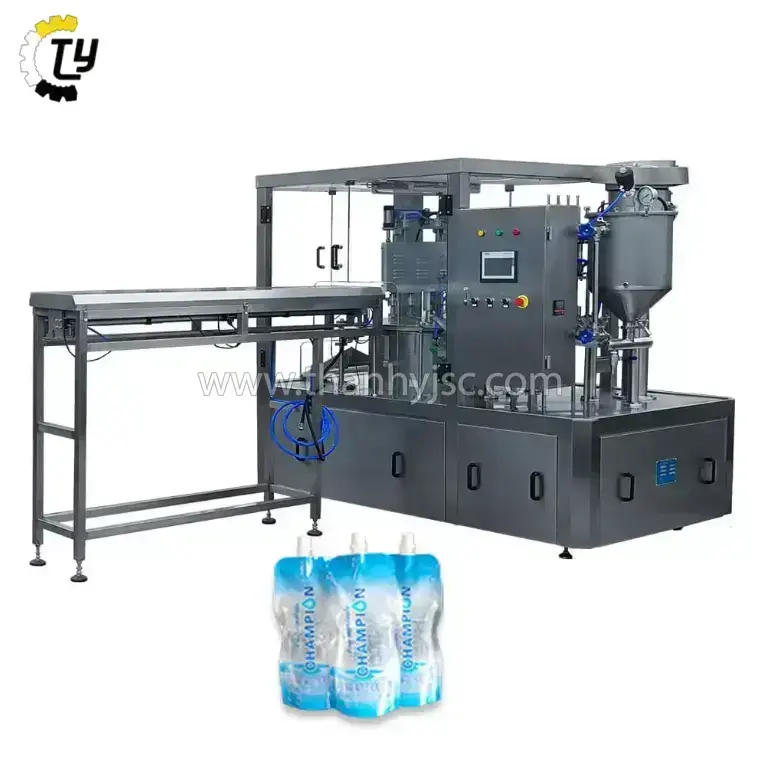 Máy Đóng Túi Nước Trái Cây, Túi Có Vòi, Túi Doypack