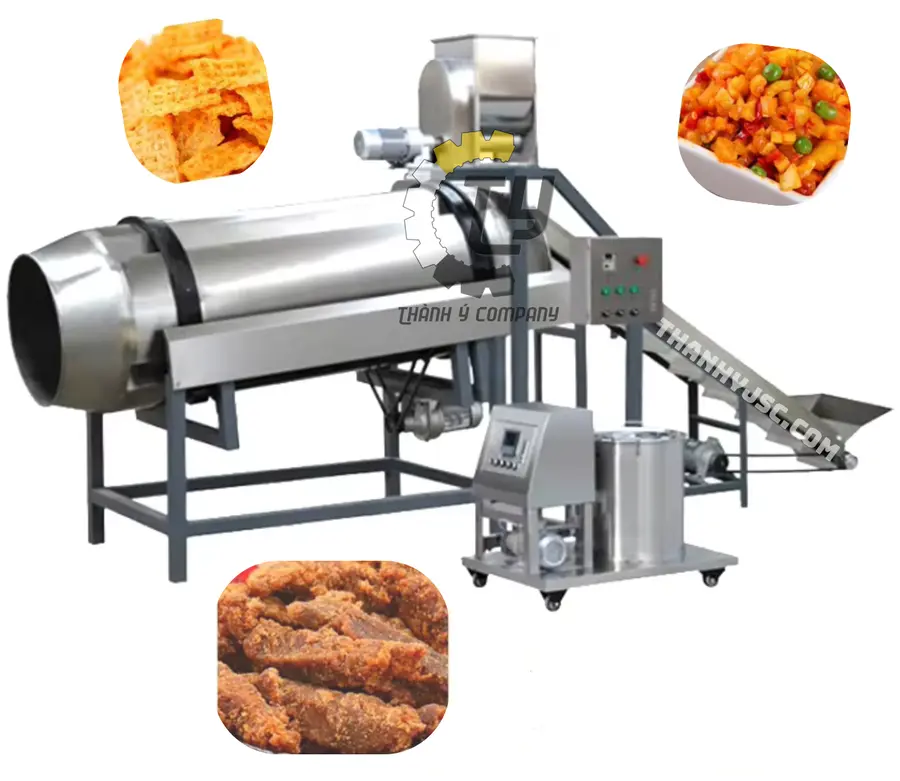 Máy Phủ Gia Vị Tự Động 220KG