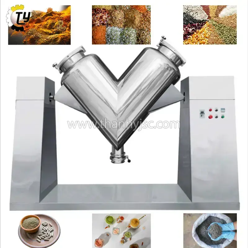 Máy Trộn Bột 300L Chữ V - V300