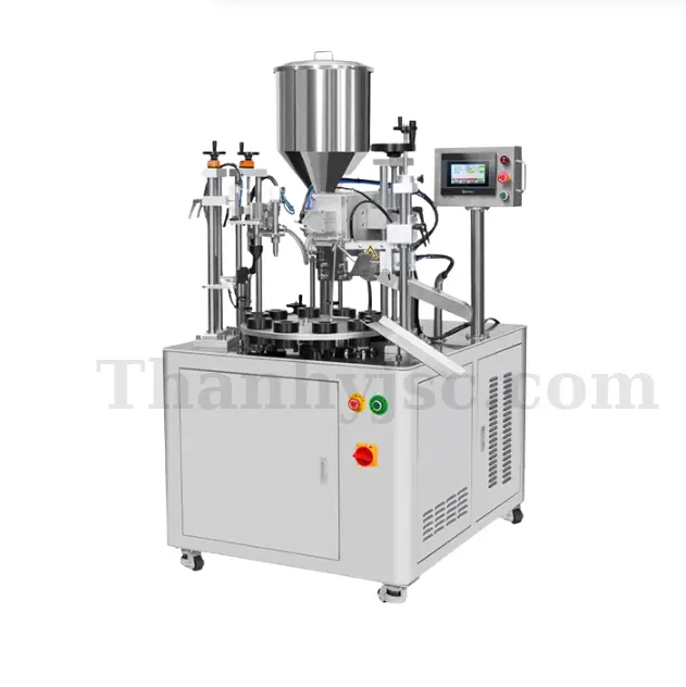 Máy Chiết Rót Và Đóng Tuýp Bán Tự Động 10L - TY-CT100