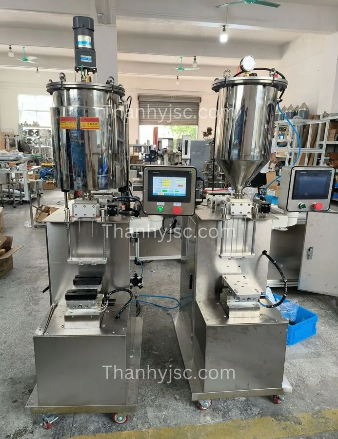 Máy Chiết Rót Mascara Và Son Bóng 2 Đầu Bán Tự Động