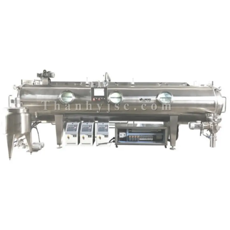 Máy Sấy Băng Tải Chân Không Liên Tục TY-VCD