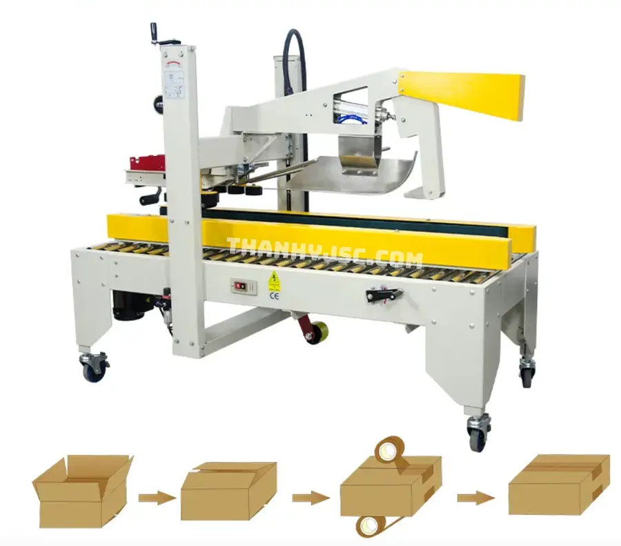 Máy Niêm Phong Thùng Carton Tự Động
