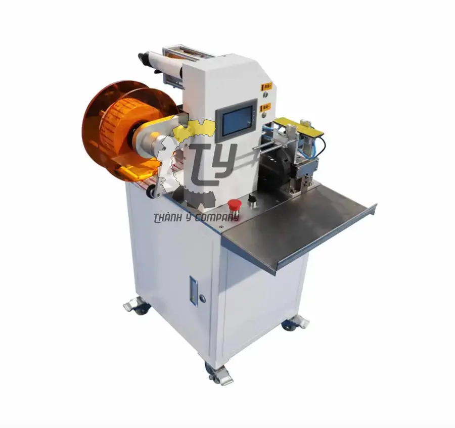 Máy Dán Nhãn Bán Tự Động Cho Dây Cáp Và Dây Điện