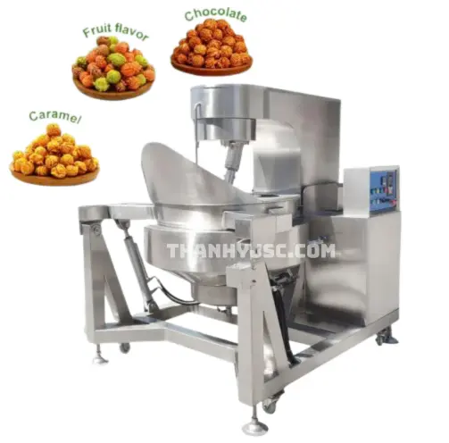 Máy Làm Bắp Rang Bơ Công Nghiệp Tự Động TY100L