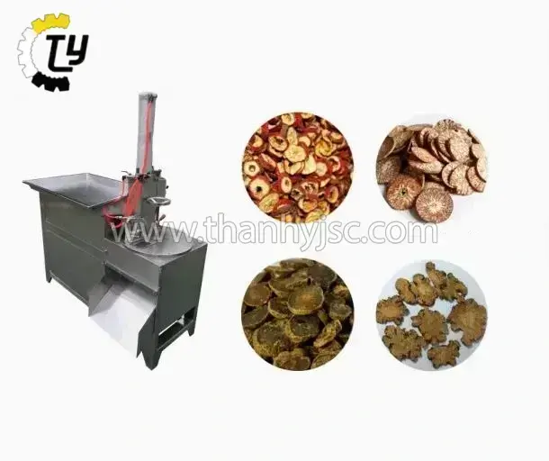 Máy Thái Lát Củ Quả, Dược Liệu 800Kg/H - MTL400