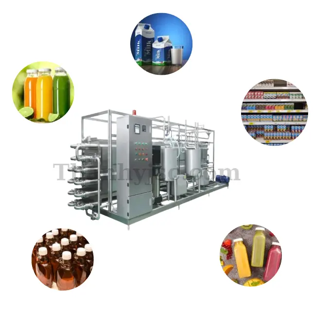 Máy Tiệt Trùng UHT Dạng Ống Tự Động 3000L/H TY-UHT3000