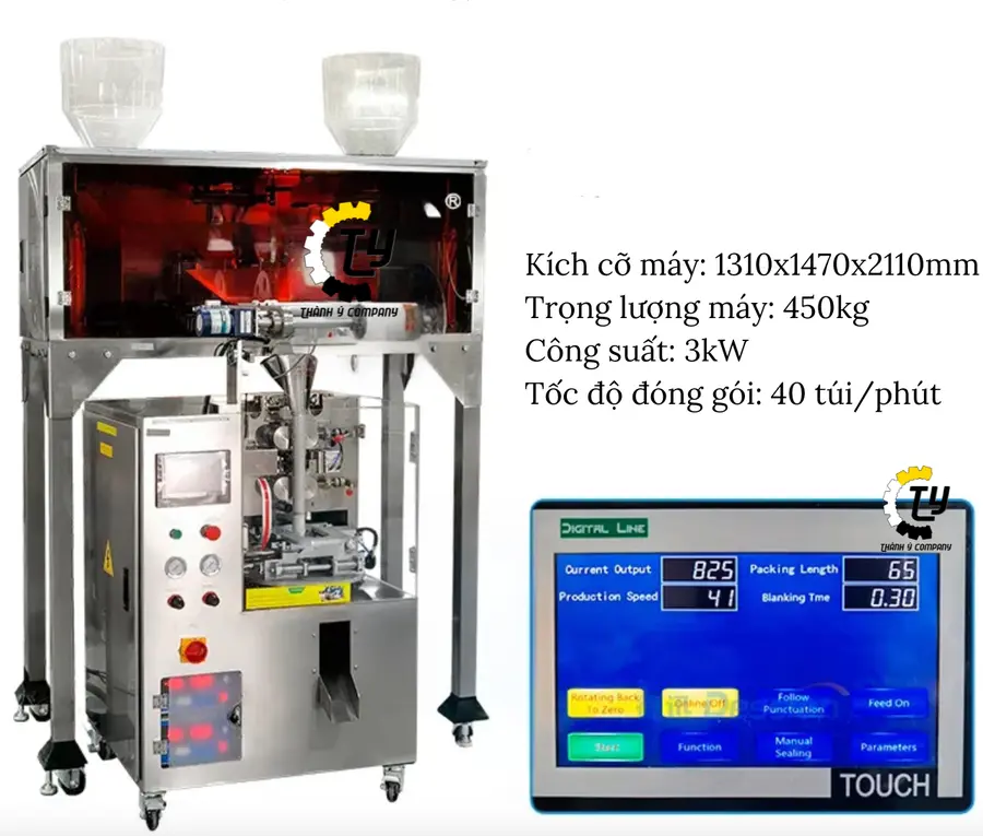Máy Đóng Gói Trà Túi Lọc Hình Tam Giác