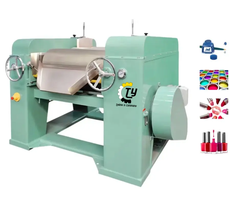 Máy Nghiền Ba Trục Tạo Màu