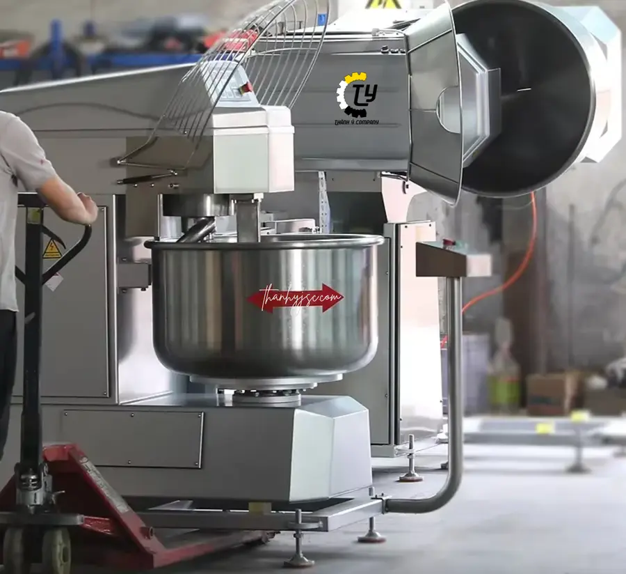 Máy Trộn Bột Bánh Mì Tự Động TYTB-125KG