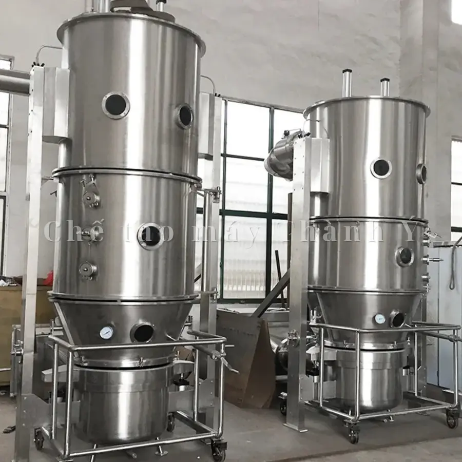 Máy Sấy Và Tạo Hạt Tầng Sôi TY-STS-200