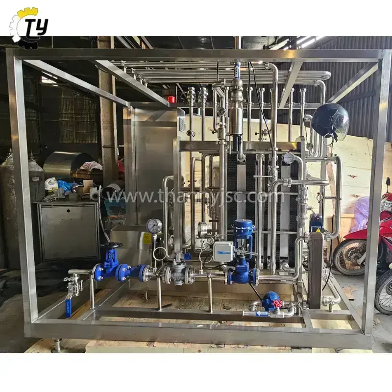 Máy Tiệt Trùng UHT Dạng Ống Tự Động 1000L/H TY-UHT1000