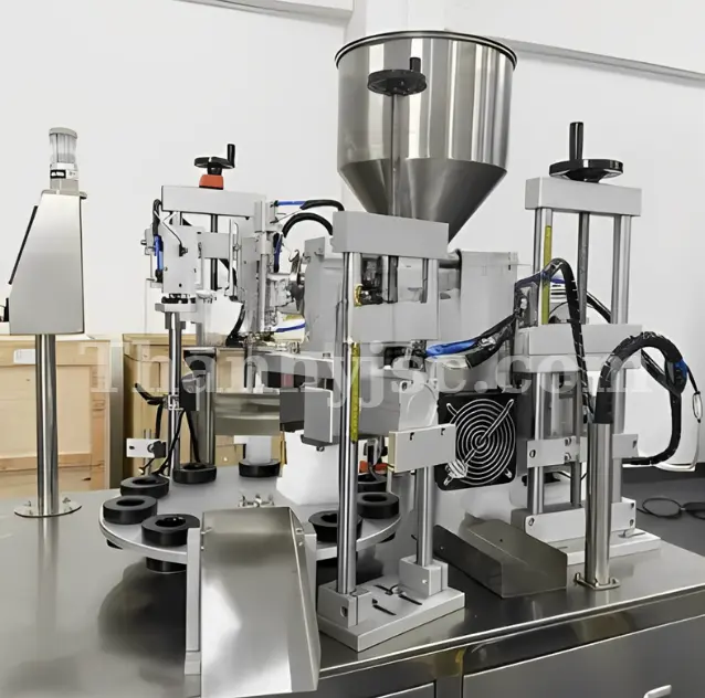 Máy Chiết Rót Và Đóng Tuýp Bán Tự Động 10L - TY-CT100