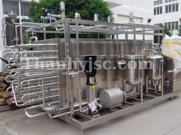 Máy Tiệt Trùng UHT Dạng Ống Tự Động 3000L/H TY-UHT3000