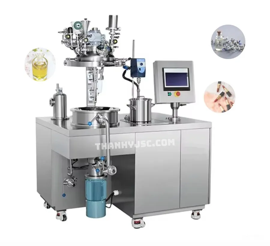 Tank Trộn Nhũ Hoá Chân Không Cho Mỹ Phẩm TY-2000L 