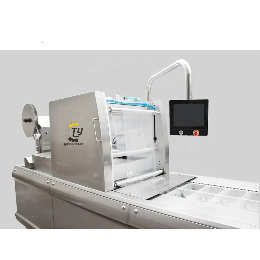 Máy Đóng Gói Chân Không Màng Mềm Tự Động