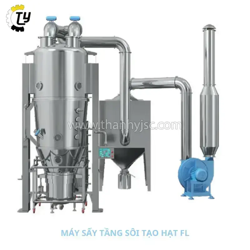 Máy Sấy Tầng Sôi Tạo Hạt FL-120