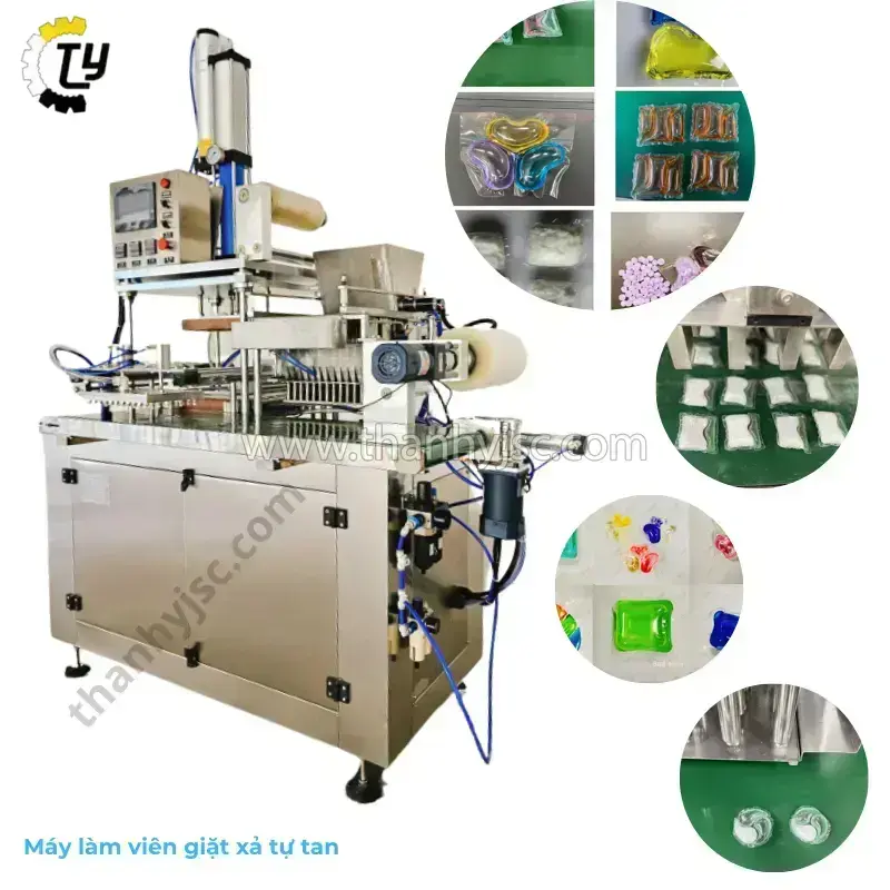 Máy Làm Viên Giặt Xả Tự Tan TY-GX25