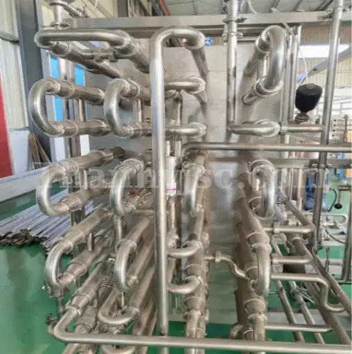 Máy Tiệt Trùng UHT Dạng Ống Tự Động 4000L/H TY-UHT4000