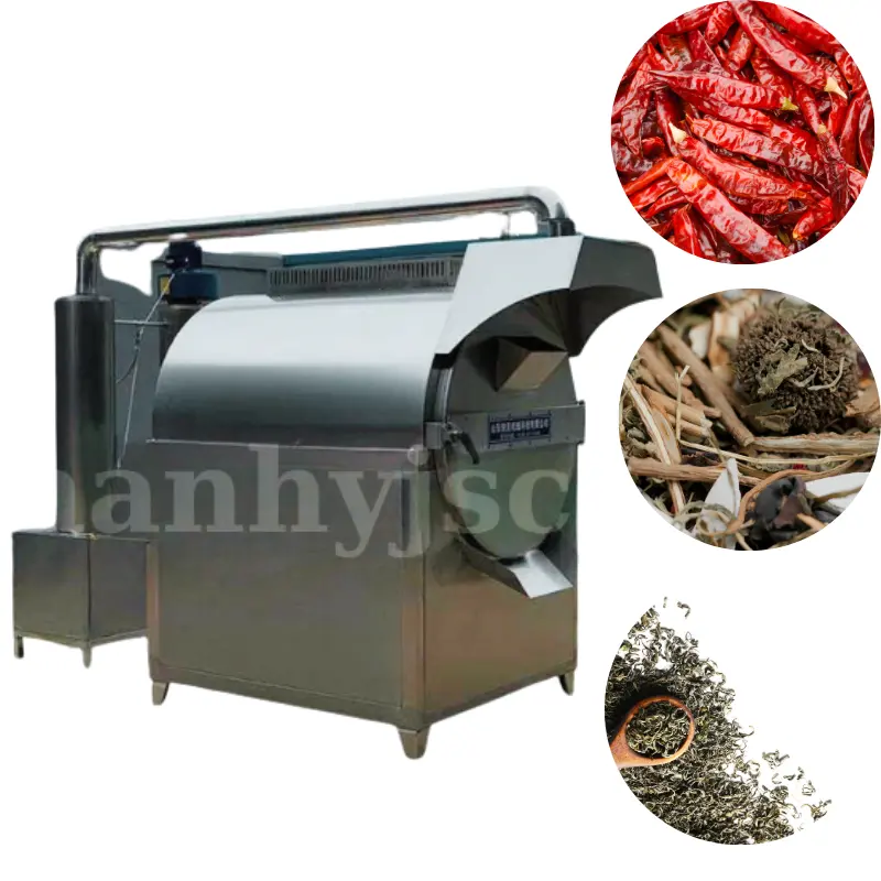 Máy Sao Dược Liệu, Máy Sao Khô Hạt 250Kg/H - TYMS250