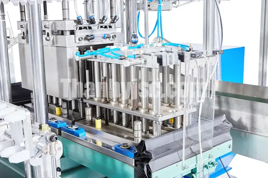 Dây Chuyền Nạp Tuýp Và Hàn Tuýp Kem Đánh Răng Tự Động