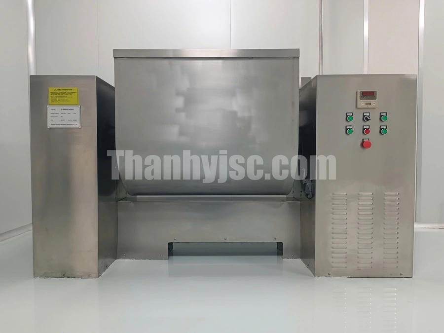 Máy Trộn Bột Ướt Chữ U 200L - HT200 Chuẩn GMP Cho Ngành Dược