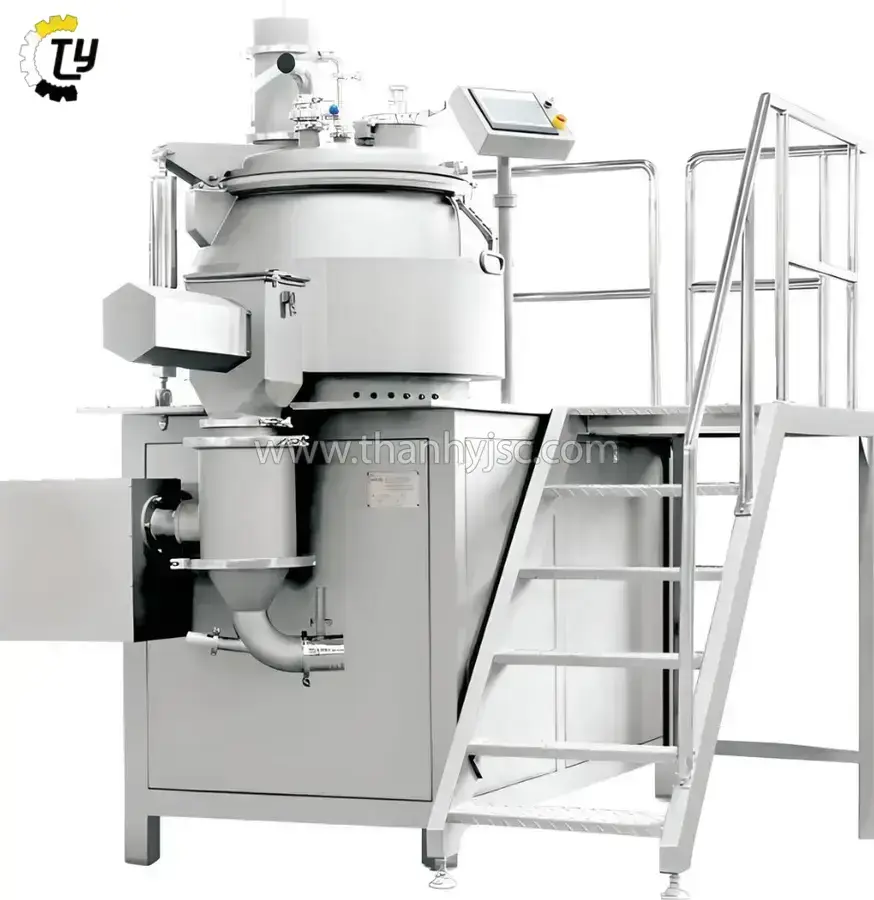 Máy Trộn Cao Tốc Tạo Hạt 160Kg/Mẻ SHLG-400