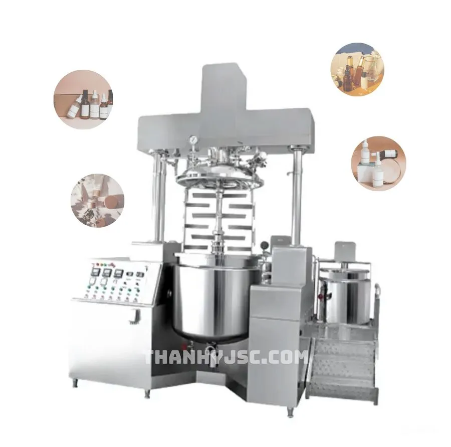 Nồi Trộn Nhũ Hoá Chân Không Cho Mỹ Phẩm TY-1000L
