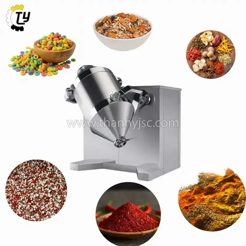 Máy Trộn 3D 10L Cho Phòng Thí Nghiệm - T10L