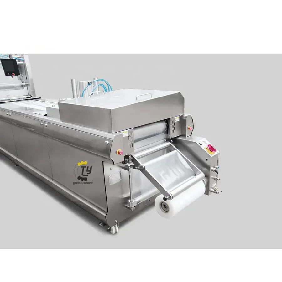 Máy Đóng Gói Chân Không Màng Mềm Tự Động