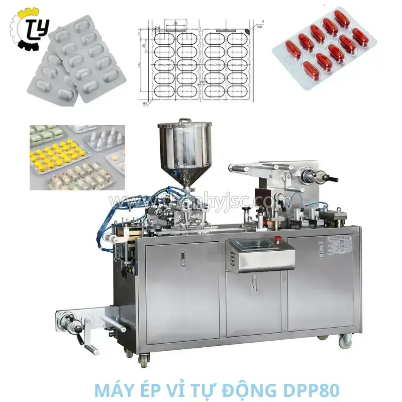 Máy Ép Vỉ Tự Động DPP-80