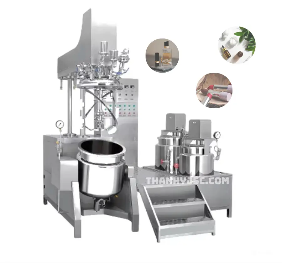 Bồn Trộn Nhũ Hoá Chân Không Cho Mỹ Phẩm TY-100L