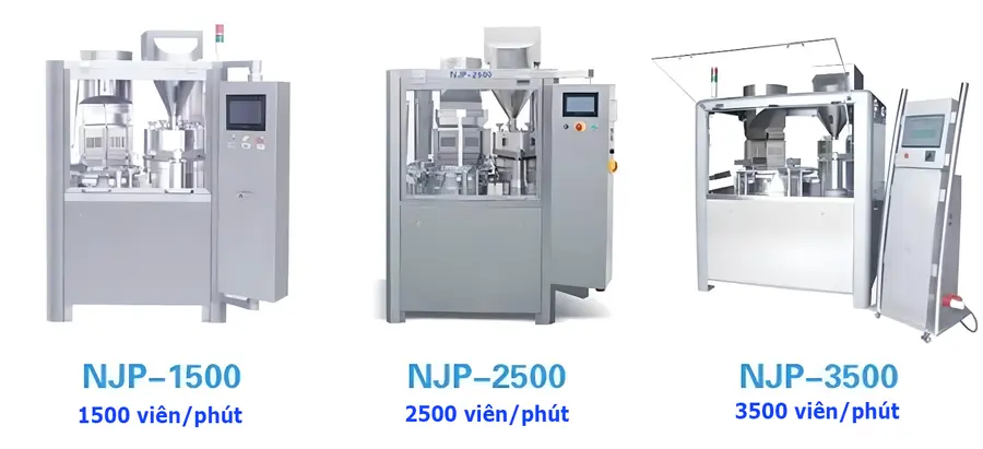 Máy Đóng Viên Nang Tự Động  NJP-3500C