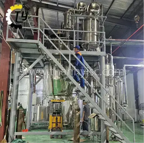 Dây Chuyền Chiết Xuất Và Cô Đặc Tuần Hoàn Chân Không HT-3500