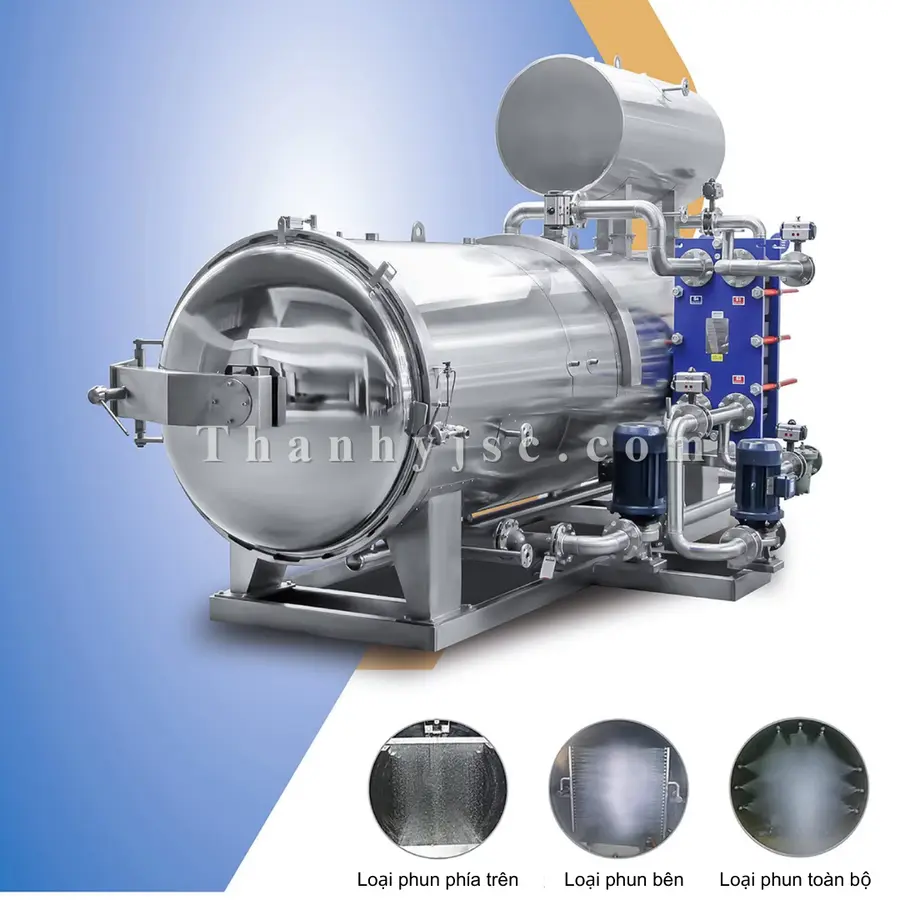 Nồi Tiệt Trùng Thực Phẩm Công Nghiệp TY-SSM