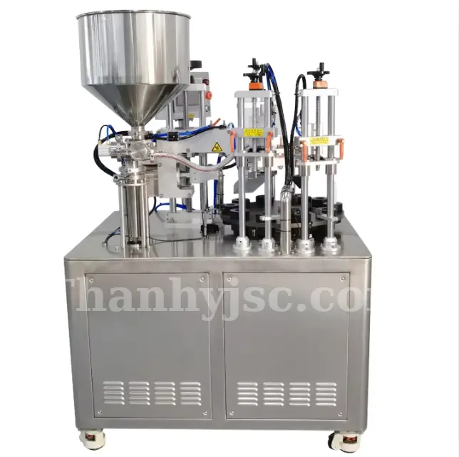 Máy Chiết Rót Và Đóng Tuýp Bán Tự Động 10L - TY-CT100
