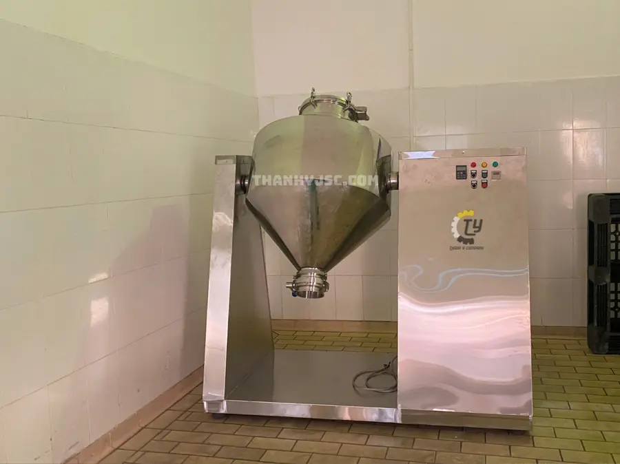 Máy Trộn Hình Nón Đôi 600L TND600
