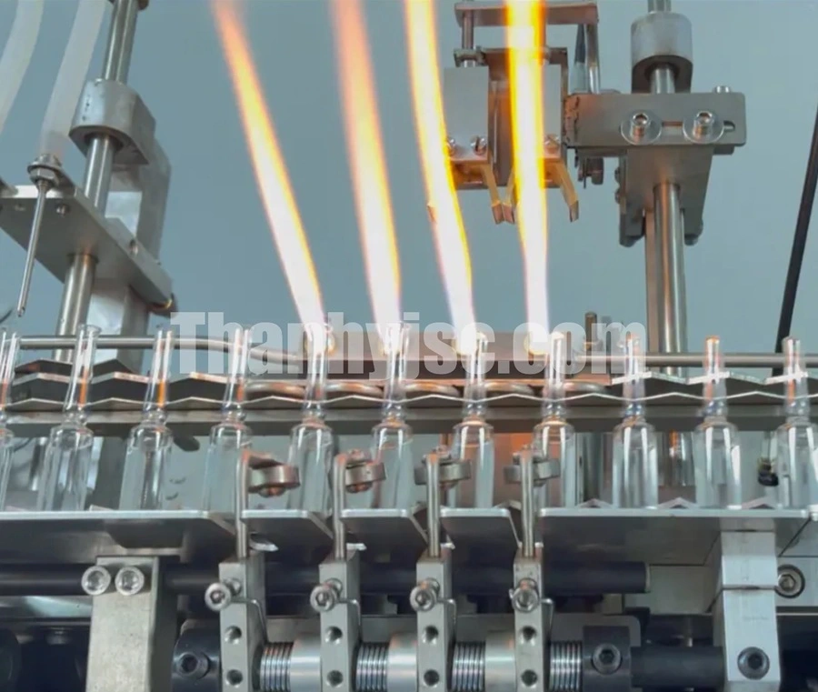 Máy Hàn Ống Ampoule 2 Vòi Tự Động